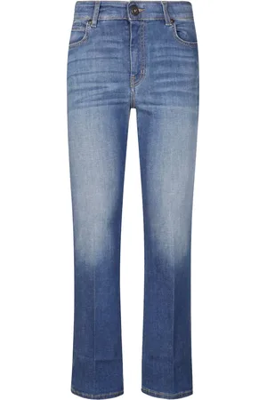 Max Mara Vaqueros de algodón stretch