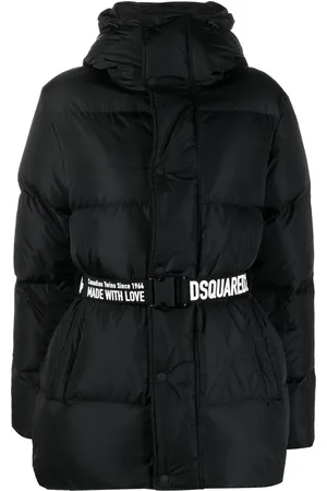Dsquared2 Cartera plegable con placa del logo