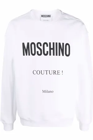 Moschino Jersey con cuello redondo y logo