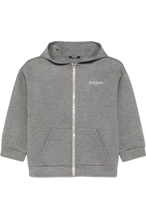 Balmain Sudadera con capucha y logo