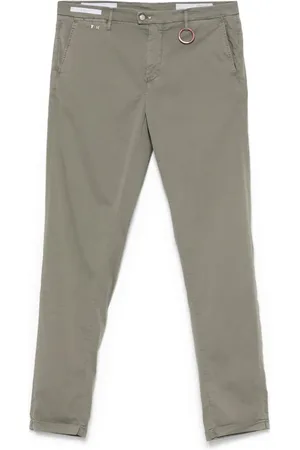 sartoria tramarossa Pantalones con parche del logo
