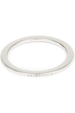 Maison Margiela Anillo Numeric Minimal Signature grabado