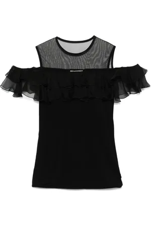 Nensi Dojaka Blusa con volantes