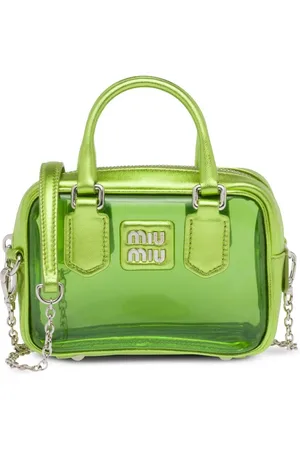 Miu Miu Bolso mini con aplique del logo