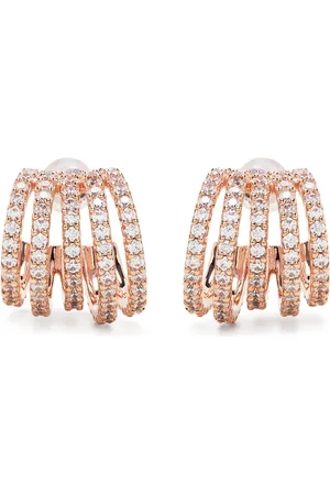 APM Monaco Pendientes Croisette con cinco aros