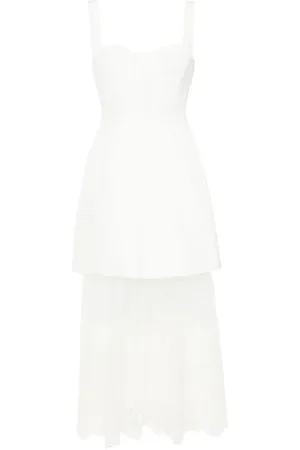Simkhai Vestido corto Callan con bordado floral