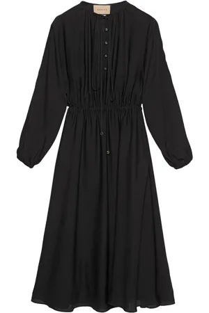 Gucci Vestido midi de georgette
