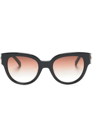 Longchamp Gafas de sol con montura cat eye de acetato