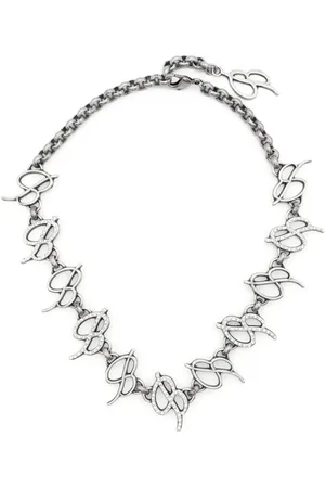 BLUMARINE Collar con letras del logo