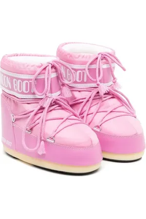 Moon Boot Botines con cordones y logo