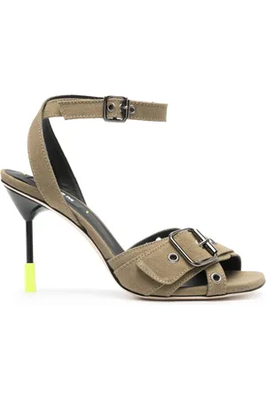 Msgm Sandalias Iconic con tacón de 95mm