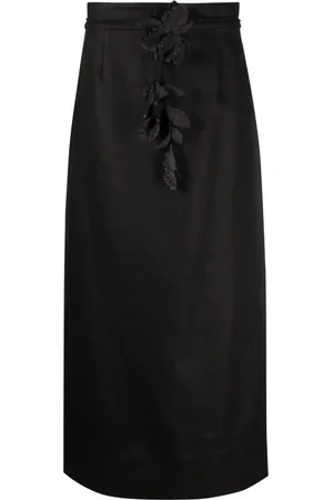 ZIMMERMANN Falda midi de tubo Luminosity