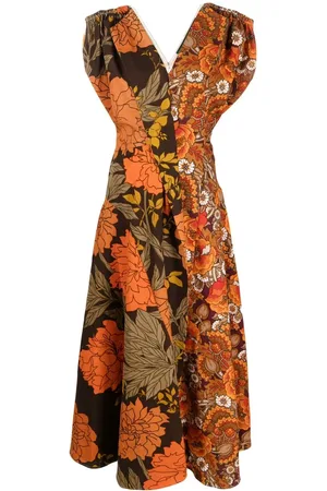 Colville Vestido Expressionist con motivo floral