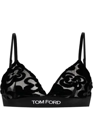 Tom Ford Sujetador triangular con banda del logo