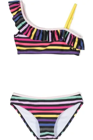Sonia Rykiel Enfant Bikini con diseño color block