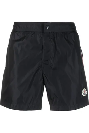 Moncler Bañador con parche del logo