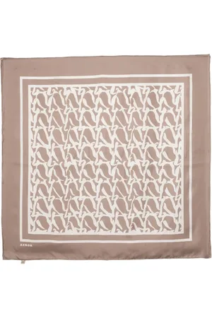 AERON Pañuelo con monograma estampado