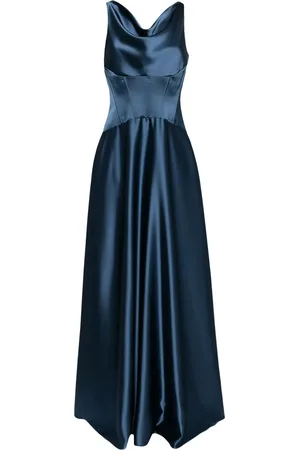 Amsale Vestido de fiesta con cintura caída