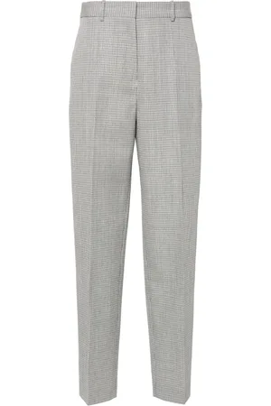 Jil Sander Pantalones de vestir a cuadros