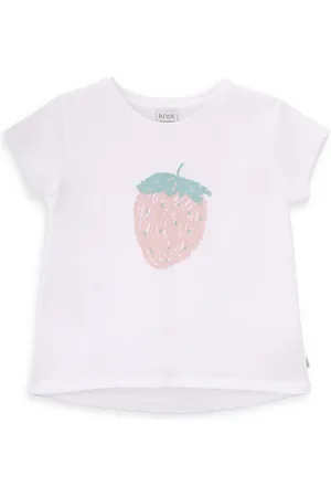 KNOT Camiseta con fresas estampadas
