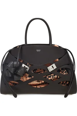 Salvatore Ferragamo Bolso shopper Back to Earth Hug grande