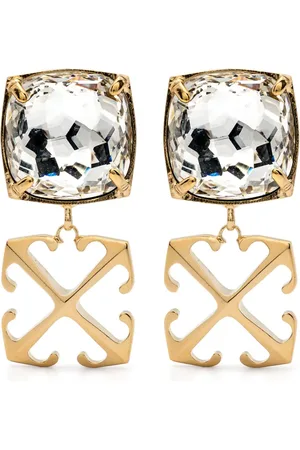 OFF-WHITE Pendientes largos con motivo Arrows