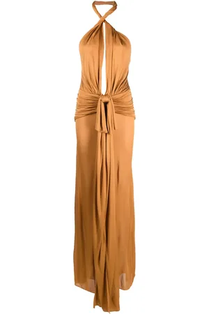BLUMARINE Vestido de fiesta con escote en V pronunciado