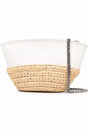 Stella McCartney Bandolera con cadena entrelazada