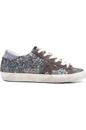 Golden Goose Zapatillas Super-Star con purpurina