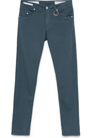 sartoria tramarossa Pantalones con parche del logo