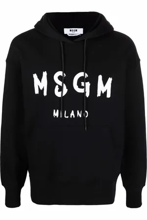 Msgm Sudadera con capucha y logo