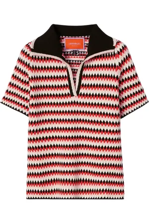La DoubleJ Camiseta con logo bordado