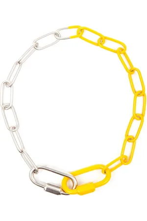Maison Margiela Collar de cadena de dos tonos