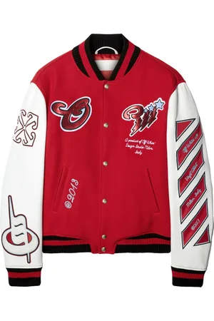 OFF-WHITE Chaqueta bómber con diseño patchwork