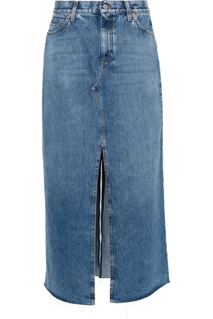Gucci Falda larga vaquera