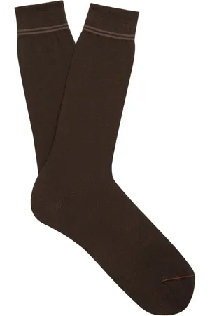 Ermenegildo Zegna Calcetines con detalles de rayas