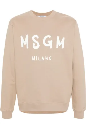 Msgm Sudadera con logo estampado