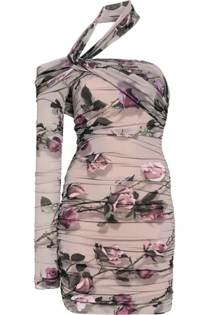 BLUMARINE Vestido corto con estampado floral