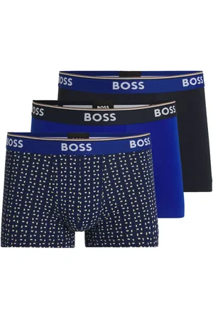 HUGO BOSS Pack de tres calzoncillos estampados