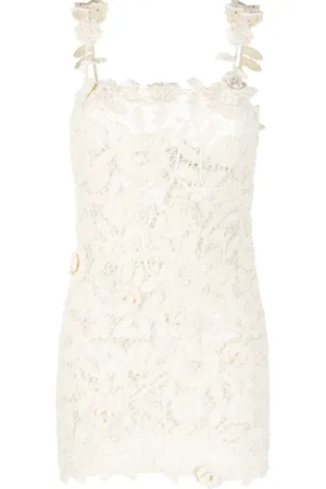 BLUMARINE Minivestido de ganchillo