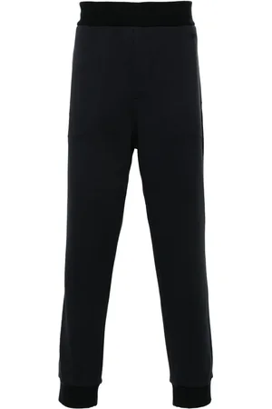 Ermenegildo Zegna Pantalones joggers con logo bordado