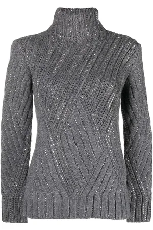 ERMANNO SCERVINO Jersey con apliques de cristal