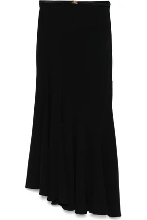 Elisabetta Franchi Falda midi asimétrica