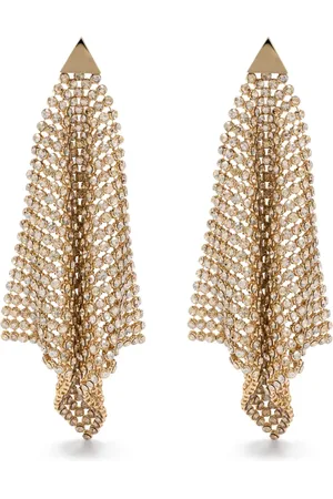 Paco rabanne Pendientes con detalles de cristales