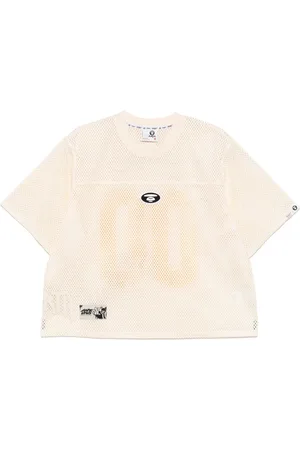 A Bathing Ape Camiseta con parche del logo