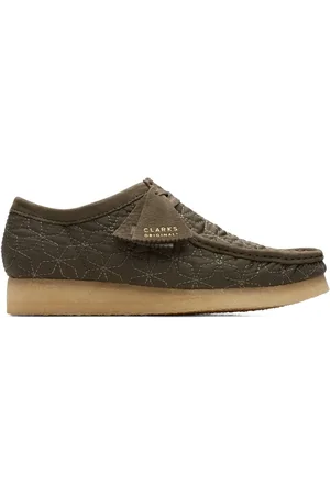 Clarks Botas Wallabee Olive Combination