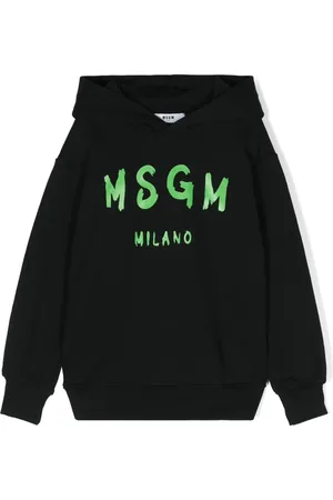 Msgm Sudadera con capucha y logo