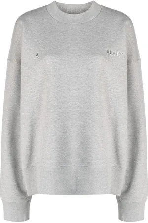 The Attico Sudadera con hombros caídos y logo
