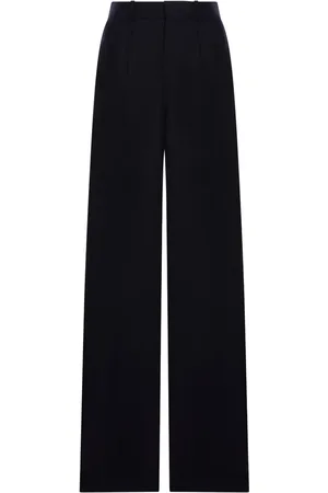 Saint Laurent Pantalones de vestir anchos