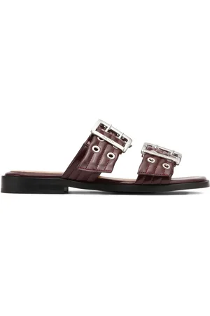 Ganni Sandalias de piel
